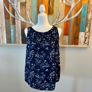 LOFT outlet blue top